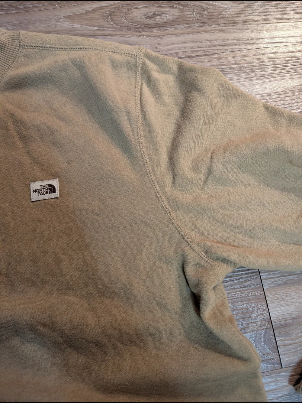 The North Face Tan Crewneck Pullover Lightweight Sweatshirt XL